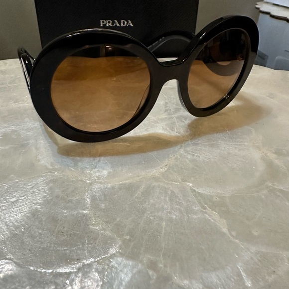 Prada Baroque round Sunglasses - Picture 2 of 7